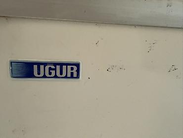 mini vitrin soyuducu: Təcili satılır !!UĞUR markalı şüşəli dondurucu 300 litrlik Qazı yoxdu — 2