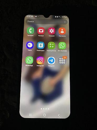 а 10 с: Samsung Galaxy A15, Б/у, 128 ГБ, цвет - Синий, 1 SIM — 2