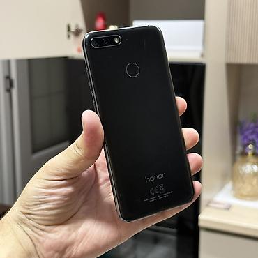cd card: Honor 7C, Б/у, 32 ГБ, цвет - Черный, 2 SIM — 3
