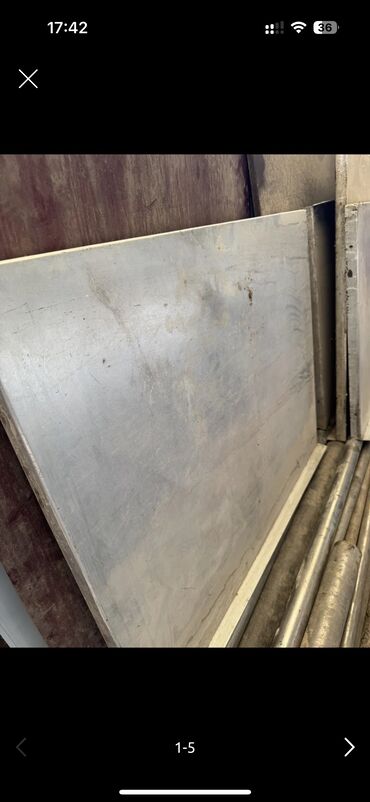 Другие виды металлопроката: Нержавейка лист стол алюминевый0.8х1.2 разные размеры и толщина 3мм и — 7