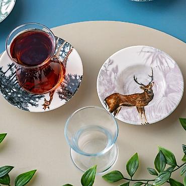 nabor desti: Çay dəsti, Şüşə, Türkiyə — 8