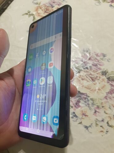 самсун а 53: Samsung Galaxy A21S, 32 ГБ, цвет - Голубой, 2 SIM