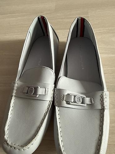 триколор: Лоферы, 39, Tommy Hilfiger, Новый, цвет - Серый — 1