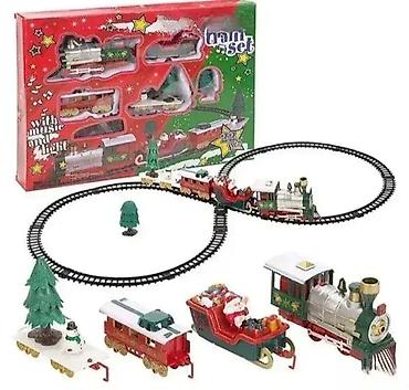 laserske gacice: Novogodišnji vozić sa zvukom i svetlom - Najpopularniji model 🚂🎄 — 2