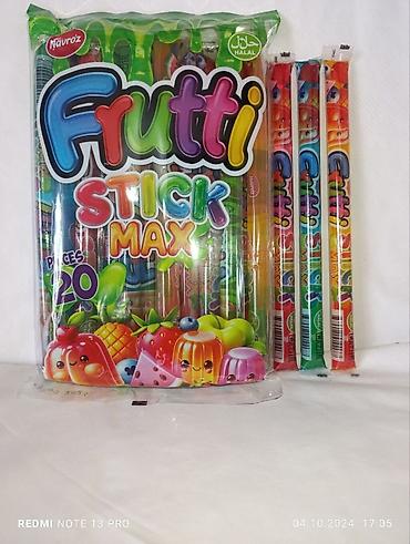 Кондитерские изделия, сладости: Оптом 1) Макарон-леденцы на палочке, Navroz. - Формат: разноцветные — 3