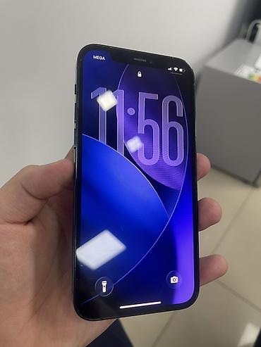 IPhone 12 Pro, Б/у, 256 ГБ, Pacific Blue, Чехол, 81 %