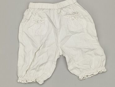 białe spodnie z wysokim stanem: Sweatpants, 9-12 months, condition - Good