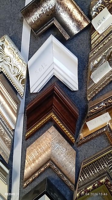 Şəkil və rəsmlər üçün çərçivələr: Çərçivə Taxta — 42