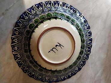 Посуда: Риштанская голубая керамика авторская ручная работа! Чаша для фруктов at lalafo.kg — 3 Посуда: Риштанская голубая керамика авторская ручная работа! Чаша для фруктов — 3