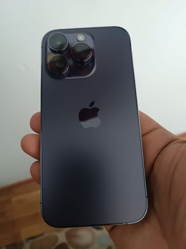 apple 14 qiymeti: IPhone 14 Pro, 128 GB, Deep Purple, Sənədlərlə