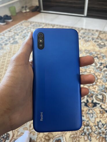 обмен на хс: Redmi, Redmi 9A, Б/у, 2 ГБ, цвет - Синий, 2 SIM