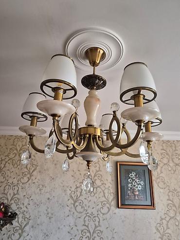 Çılçıraq, 6 lampa, Metal