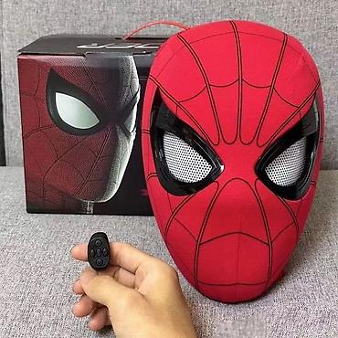 3d pen: Маска Человек Паук LED‑глазами и пультом управления - Реалистичная — 1