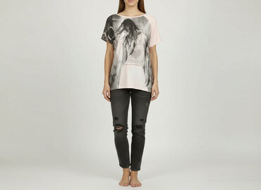 raglan t shirty: Women`s T-shirt, size S