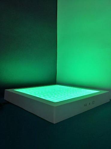 Rasveta: RGB Nadgradni panel 48w 30x30cm. Pogodan za atmosferu žurke — 1