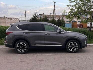меняю на дом: Hyundai Santa Fe: 2021 г., 2.2 л, Автоматические, Дизель, Внедорожник
