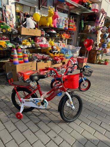 Uşaq velosipedləri: İşlənmiş İki təkərli Uşaq velosipedi 16", sürətlərin sayı: 1, Rayonlara çatdırılma, Ödənişli çatdırılma, Ünvandan götürmə — 5