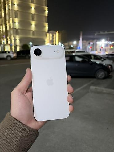 электро мабил расрочка: IPhone Air, Б/у, 256 ГБ, Белый, 95 % — 1
