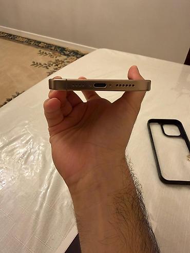 17 pro max planshet: IPhone 16 Pro Max, 256 ГБ, Desert Titanium, Отпечаток пальца, Face ID, Беспроводная зарядка — 7