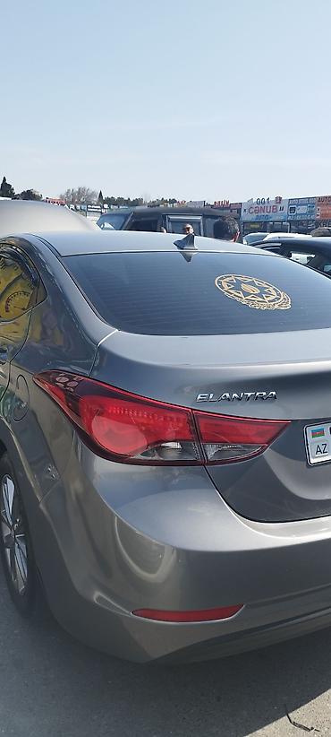 opel mühərriki: Hyundai Elantra sedan – gümüşü rəng. - Xarici: LED gündüz işıqları — 3