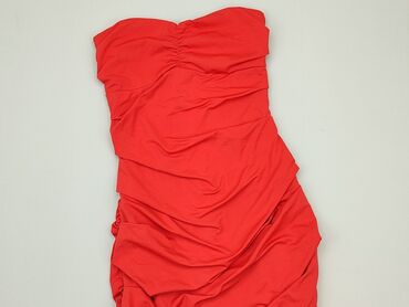 czerwona sukienka: Sukienka, 2XS, stan - Bardzo dobry