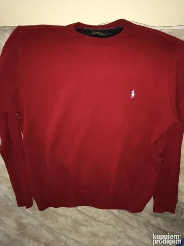 Džemperi: Džemper, M, L, XL, Ralph Lauren, bоја - Crvena, Vuna — 1