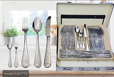 aparati na kapsule: 03. Escajg u setu za ručavanje za 12 osoba P19 72PCS u koferu - 9150 — 2