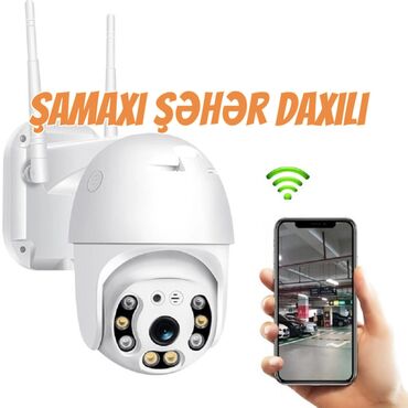 Videomüşahidə: Şamaxı şəhər daxili. V380 proqramı uzaqdan idarəetmə və V380