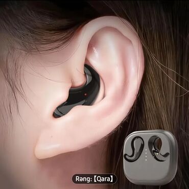 Qulaqcıqlar: Yeni Simsiz (Bluetooth) Qulaqcıqlar, rəng - Qara — 2