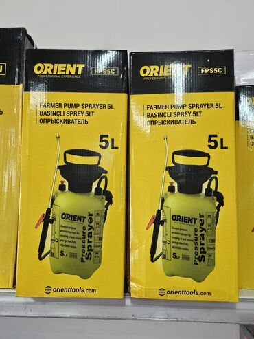 Водосточные желоба: Ручной опрыскиватель Orient объемом 5 литров, предназначенный для