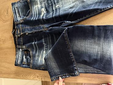ca sakoi: Muske prskane farmerice nove samo, slim fit, vel 33/ 32 — 3