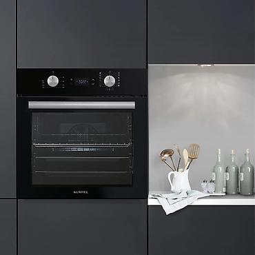 elektirik sobasi: №: 12672 Məhsulun adı: Quraşdırılan soba KUMTEL B66-SF3-A0B DDT qara — 2