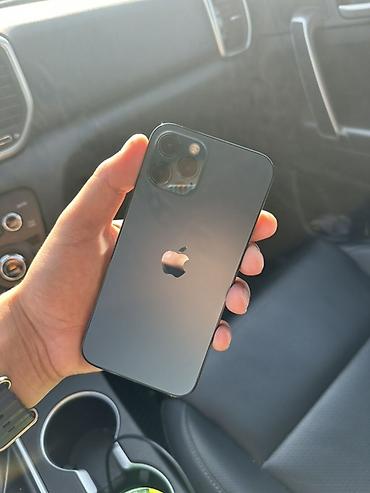 IPhone 12 Pro, Б/у, 128 ГБ, Черный, 77 %