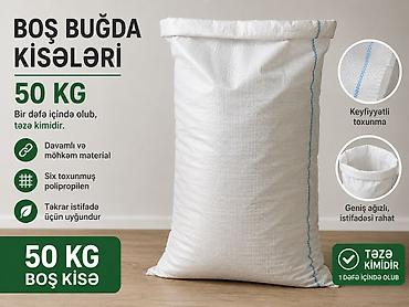 buğda arpa: Boş Buğda Kisələri – 500 ədəd Təmiz və səliqəli boş buğda kisələri — 1