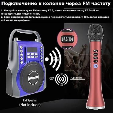 Микрофоны: Беспроводной микрофон L-698 Один из самых качественных, долгослужащих — 5