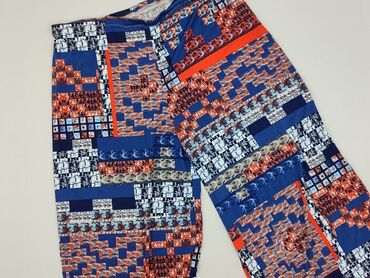 spodnie z szerokimi nogawkami h m: Material trousers for women