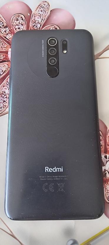 idmana aid şəkillər cəkmək: Redmi 9, 64 GB, rəng - Qara, Barmaq izi — 1