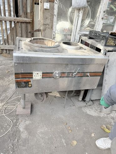 пицца печь на дровах: Промышленная газовая плита с тандыром/вок-горелкой Описание: -