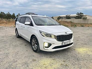 kia santafe: Kia Grand Carnival / Sedona miniven - Kuzov: ağ rəng, xrom detal və — 1