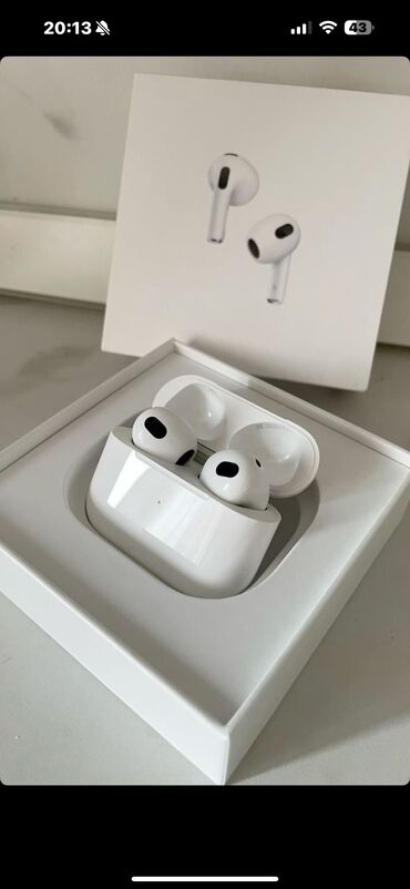 Qulaqcıqlar: Airpods 3
Original
Satilir!