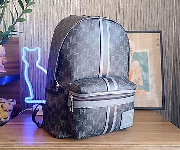 Çantalar: Karl Lagerfeld Backpack K/Kanvas A1M30107 996 Orijinal Orijinal Yeni — 1