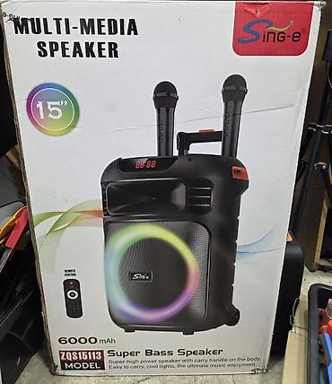 Audio: Sing-e Multi-Media Speaker – ZQS15113 model - 15" dinamik - Super — 1