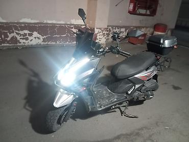 Скутеры: Скутер/мопед 50–150 см³ (визуально класс «скутер») с расширенным — 7