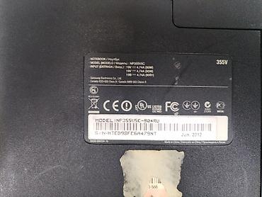 Samsung: Samsung noutbuk – model NP355V5C (seriya 355V) (işdiyir təmirə — 1