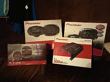 atv plus ustasi: Pioneer avtomobil audio dəsti - 2 kanal Pioneer GM-A3702 gücləndirici — 1