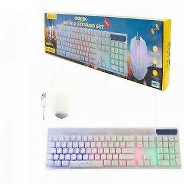 trimer za nausnice: GEJMERSKA TASTATURA I MIS CRNA I BELA NOVO GAMING AKCIJA | Cene nisu — 6