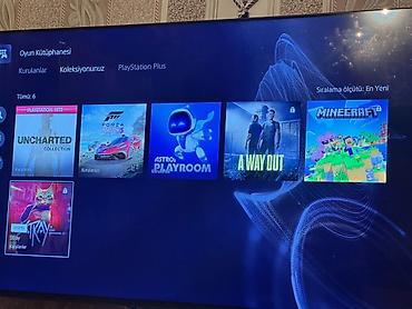 video reqistrator: 🎮 PS5 Slim 1TB + 2 Original Pult + Charging Station + Oyunlar Sony — 6