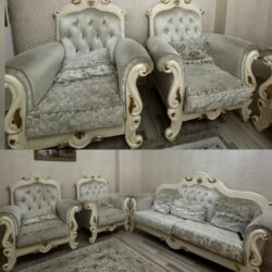 Masalar və oturacaqlar: Malaziya istehsalı Divan kreslo dəsti satılır 500₼. Yaxşı