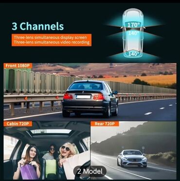 avtomobil arxa kamera: Videoreqistratorlar, Yeni, Avtomatik, 64 gb, Türkiyə, Ünvandan götürmə