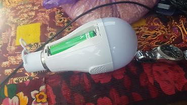 Дом и сад: LED-лампа с аккумулятором и крюком для подвеса - Тип: светодиодная — 2